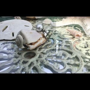 Retired Silpada Sterling Silver and Pearl Ring